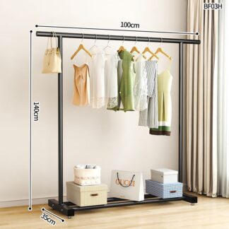 single clothes rack